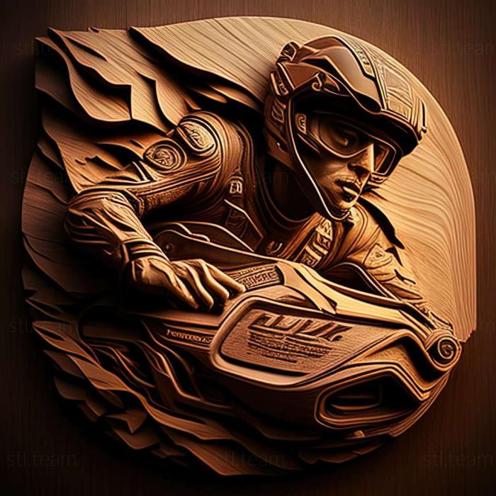3D model MotoGP 17 game (STL)